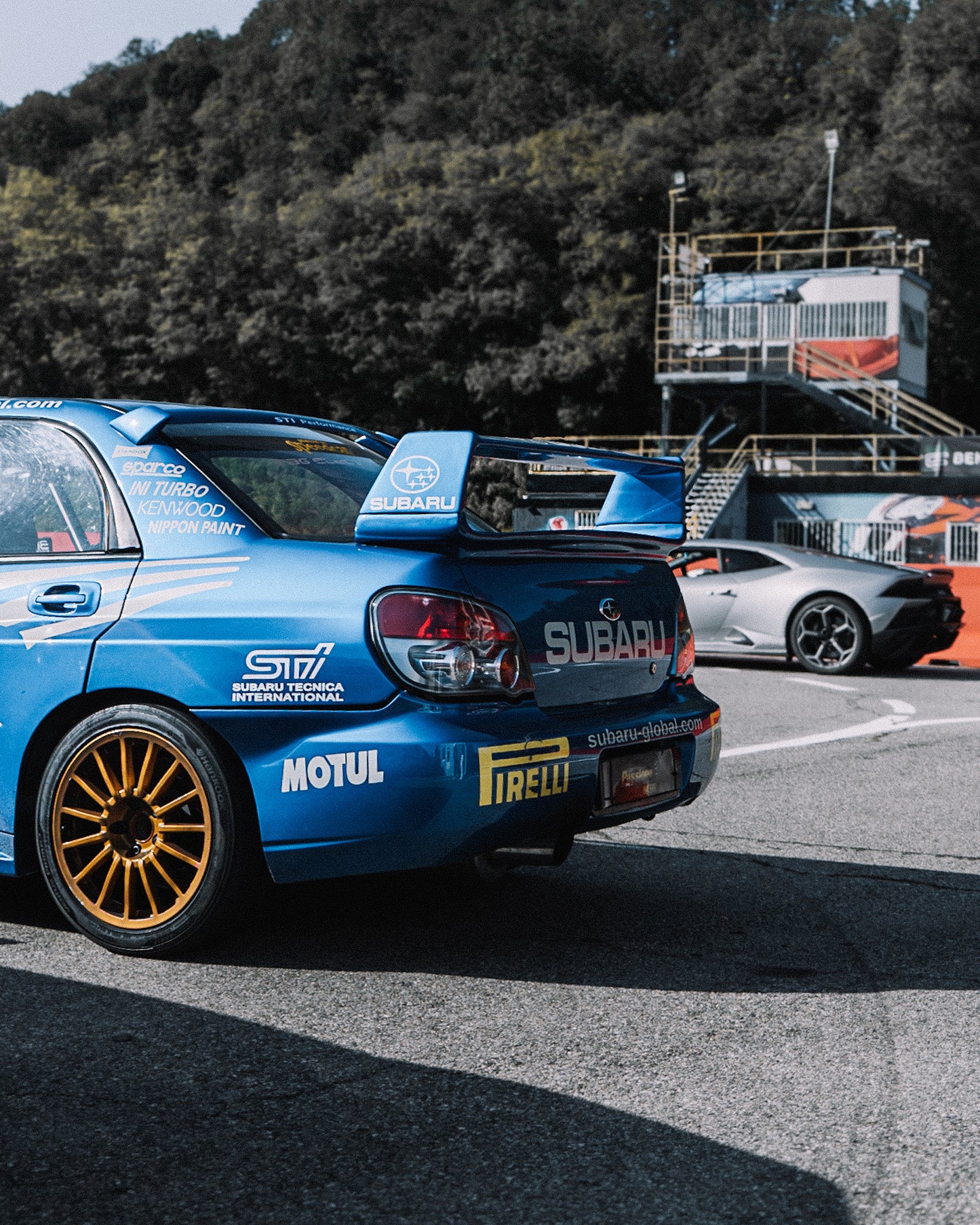 Guida una Subaru Impreza STI Rally WRC in pista